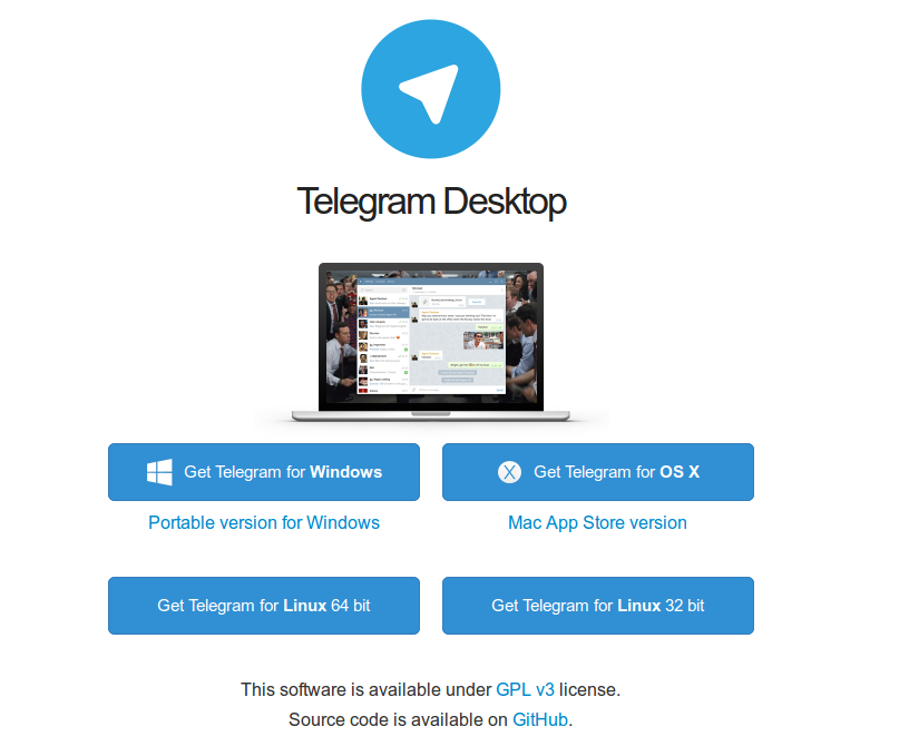 Telegram: solving registration problem on mobile via desktop version